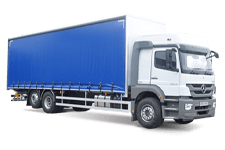 Van Hire Exeter Marsh Barton - 26 Tonne Curtain Side Truck - Truck hire Exeter marsh barton