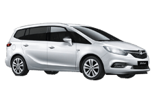 Van Hire Exeter Marsh Barton - Vauxhall Zafira 7-Seater - Minibus hire Exeter marsh barton